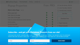 WordPress Popup with Notification Bar