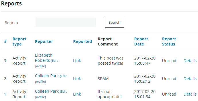 Membership Content Reports