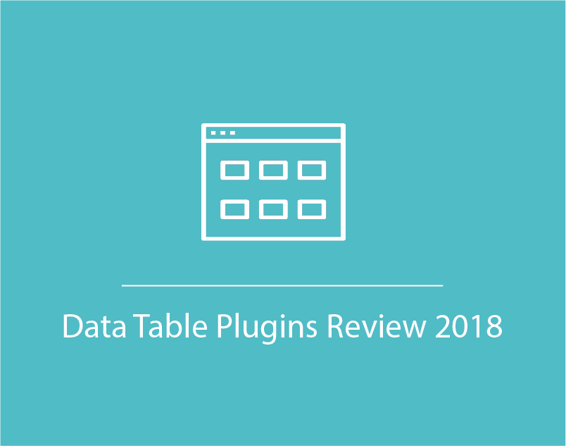 Data Table plugins review