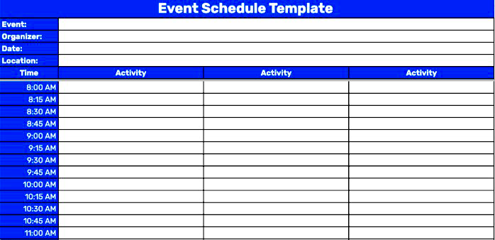 Event Planning
